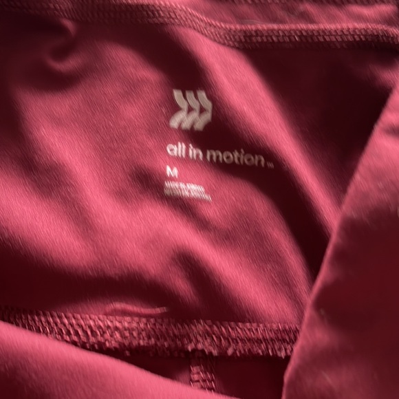 maroon leggings ! - Picture 3 of 3